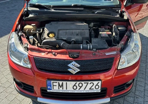 Suzuki SX4 cena 18999 przebieg: 158538, rok produkcji 2007 z Wschowa małe 106